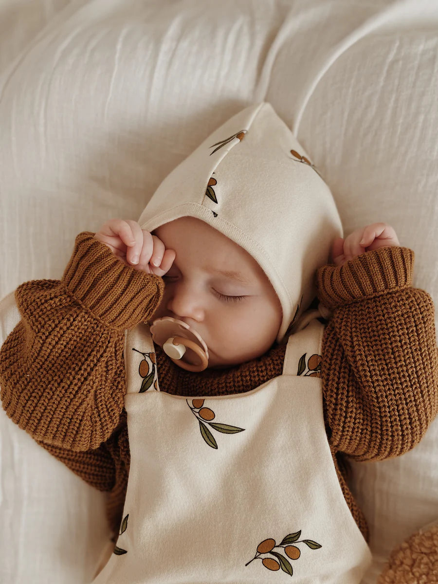 Organic Zoo - Organic Cotton Olive Garden Pixie Bonnet