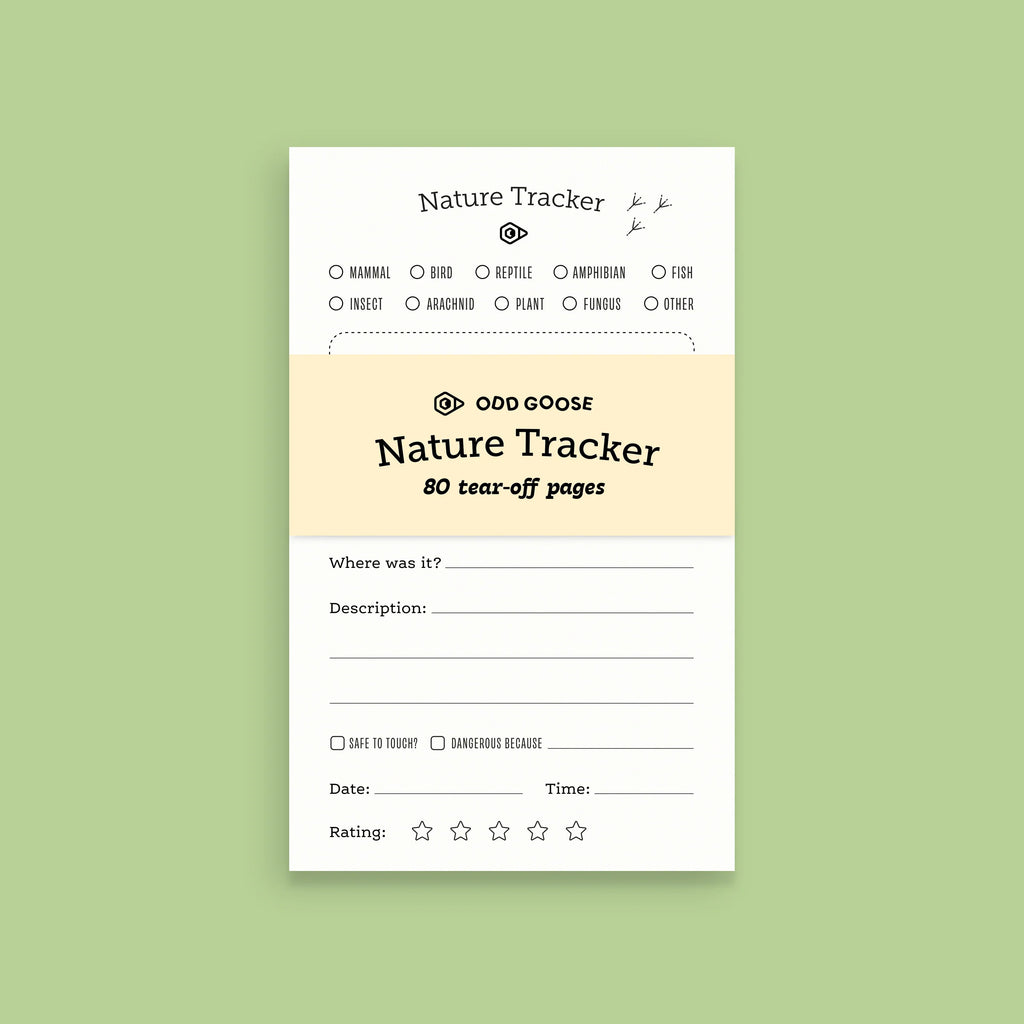 Nature Tracker Notepad