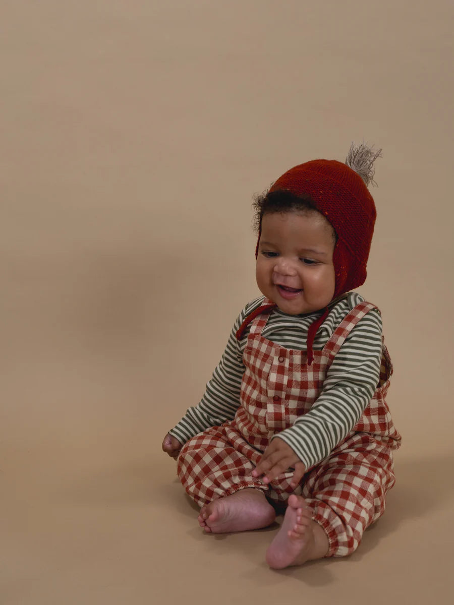 Organic Zoo - Paprika Contrast Tassel Hat