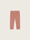 Organic Zoo - Paprika Stripes Cuffed Legging