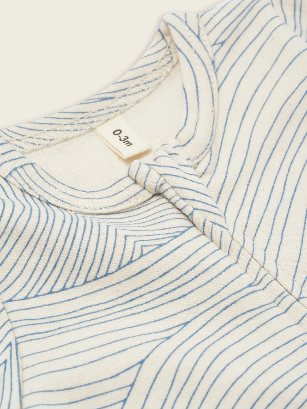 Organic Zoo - Seascape Zip Sleepsuit