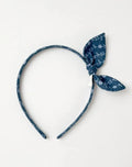Hairband in Liberty Needlework Blue