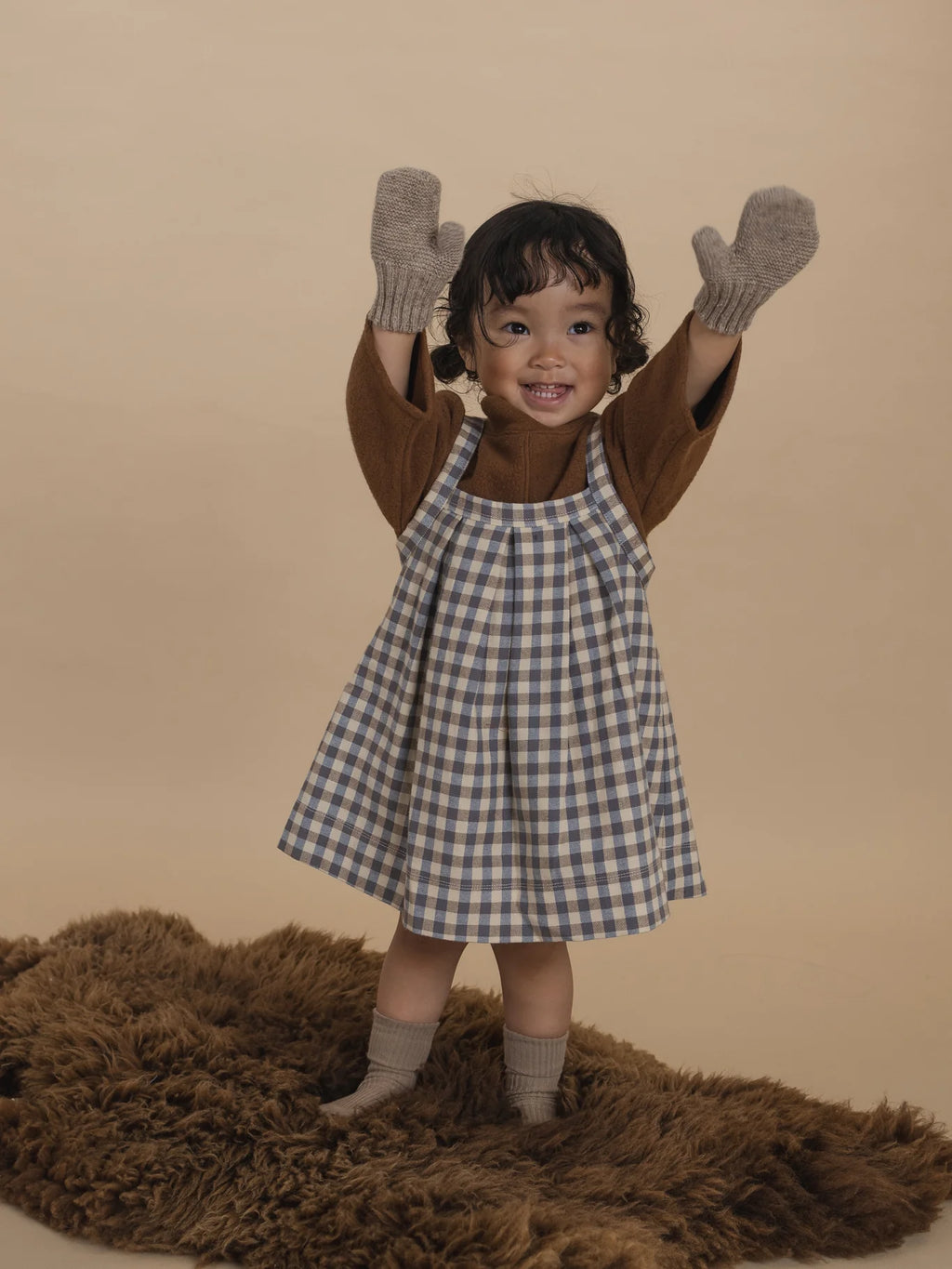 Organic Zoo - Shoreline Gingham Tribe Skirt