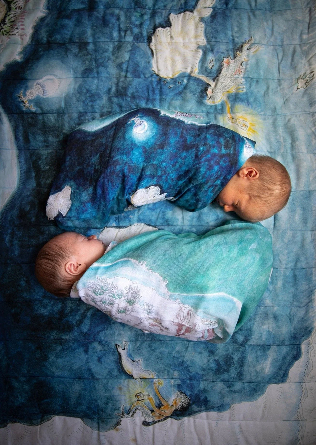 The Space Above the Ground Baby Muslin Swaddle