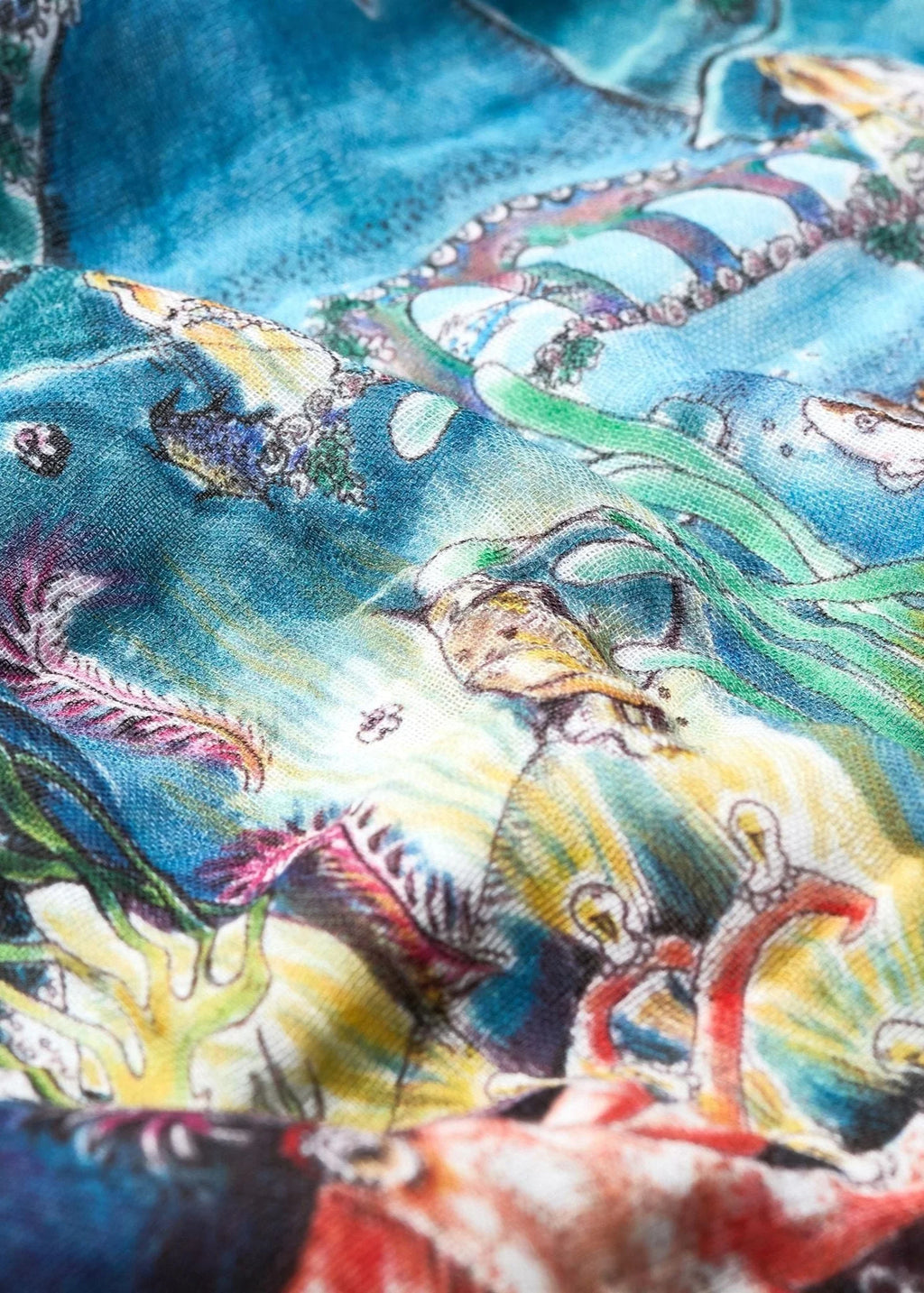 The Legends of the Sea Baby Muslin Swaddle