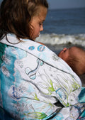 The Legends of the Sea Baby Muslin Swaddle