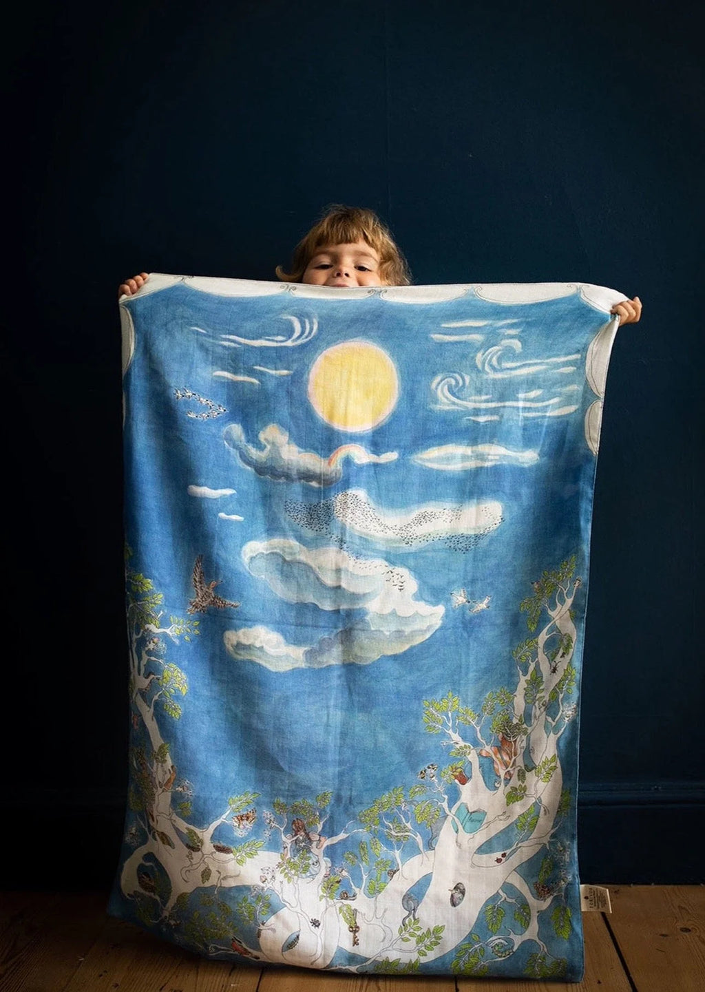 The Space Above the Ground Baby Muslin Swaddle