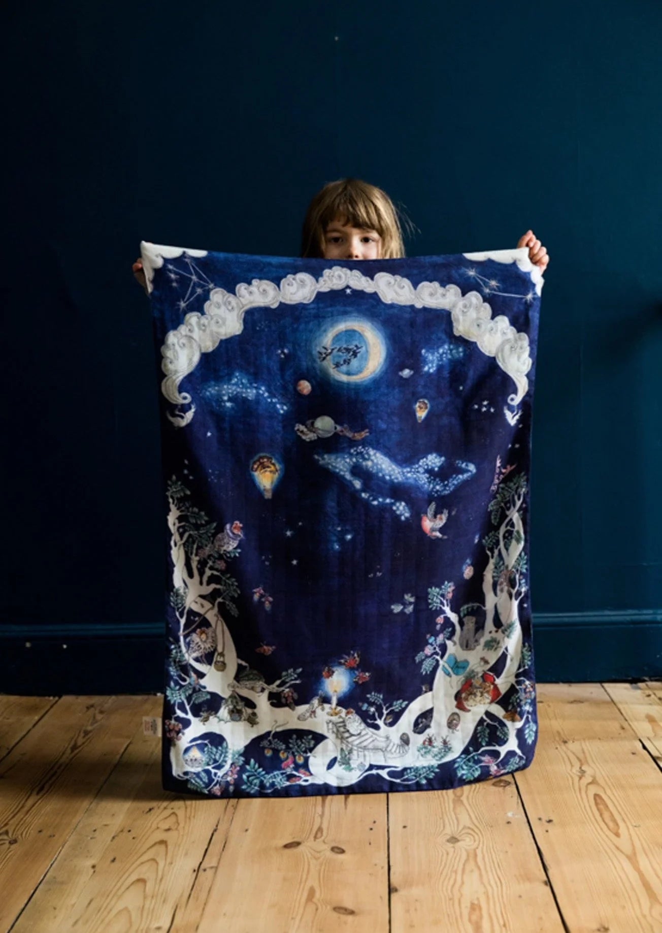 The Space Above the Ground Baby Muslin Swaddle