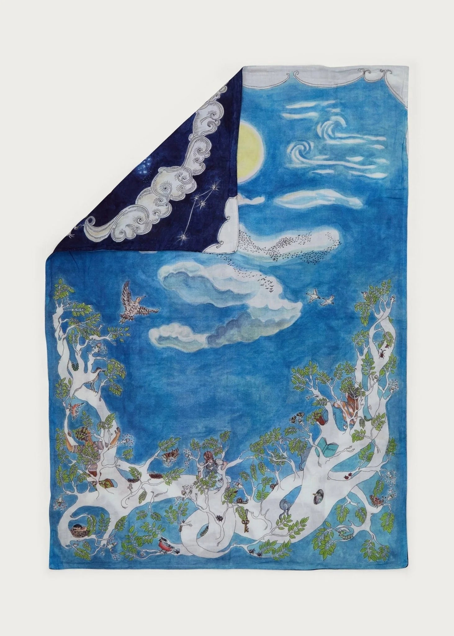 The Space Above the Ground Baby Muslin Swaddle